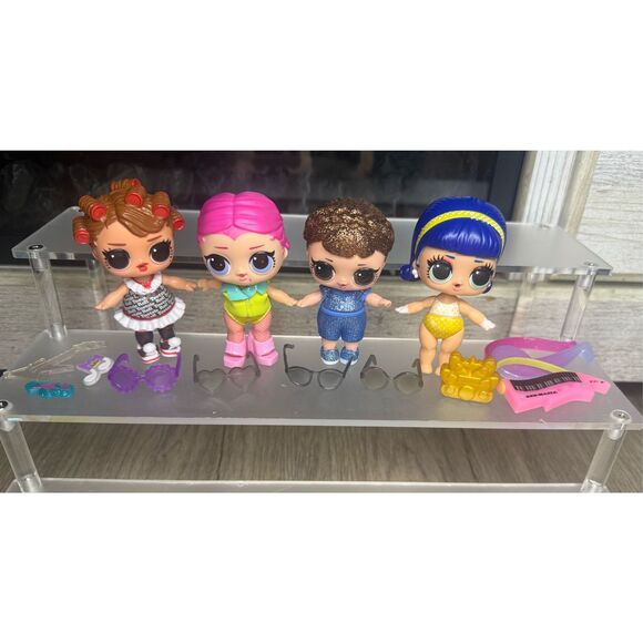 LOL Surprise Fashion Dolls with Accessories Lot of 4 Collectible Toys - Picture 1 of 5